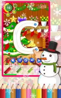 ABC Christmas Alphabet Game Screen Shot 2