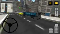 Bus Sterownik 3D: Miasto Screen Shot 3
