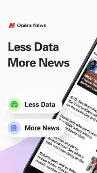 Opera News Lite - Less Data Screen Shot 0