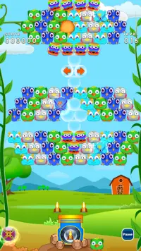 Wacky ptaki Bubble Shooter Screen Shot 7