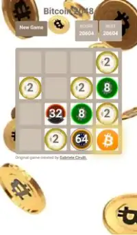 Bitcoin 2048 Screen Shot 0