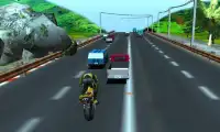 बाइक सवार स्टंट दौड़ हमले Screen Shot 3
