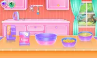 cooking cake and decorat game Screen Shot 0