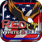 Red White Blue 777 Slot HD