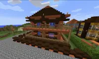 Survival House Dark Oak Forest for Minecraft PE Screen Shot 0