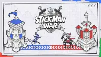 Stickman War: битва замков Screen Shot 0