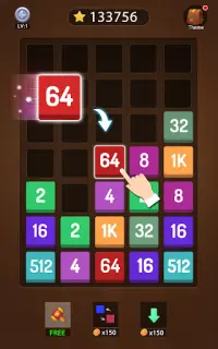 Merge Block-Puzzle games Screen Shot 13