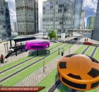 Futuristic Gyroscopic Transport: Bus Sim 2018 Screen Shot 4