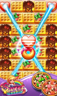 Sweet Cookie -2019 Puzzle Free Game Screen Shot 3