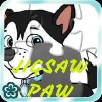 Puppy Dog Paw Jigsaw Puzzle Screen Shot 0