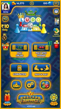 Ludo King - Multiplayer Online Screen Shot 17