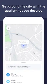 Easy Taxi, a Cabify app Screen Shot 1