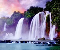 Cachoeira 3D Puzzle Screen Shot 3