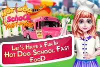 Hot Dog School Fast Food Screen Shot 0
