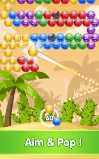 Bubble Shooter - Dragon Rescue Game Screen Shot 14