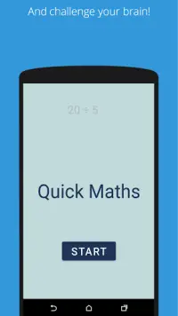 Quick Maths Screen Shot 3