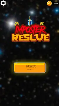 Rescue Impostor - Crewmate Galaxy Quest Screen Shot 0