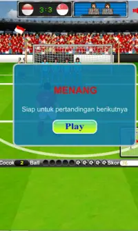 Indonesia soccer team champion - Football FreeKich Screen Shot 3
