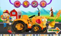 Multi Farm Tractor Wash Game: Repair & Design Game Screen Shot 3