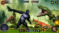 game gorila hewan bigfoot Screen Shot 0