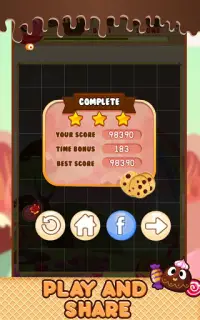 Cookie Monsoon Jello - Match 3 Puzzle Screen Shot 4