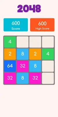 2048 - Classic Block Screen Shot 2