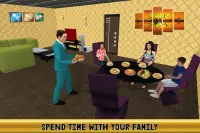 Simulator Ayah Miliarder Virtual: Keluarga Mewah Screen Shot 3