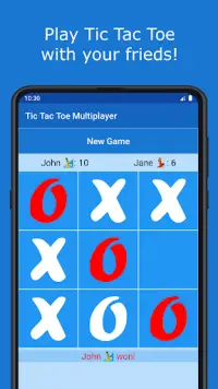 Tic Tac Toe Two Players Screen Shot 1