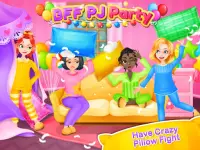 BFF PJ Party - Crazy Pillow Fight Slumber Fun Screen Shot 0