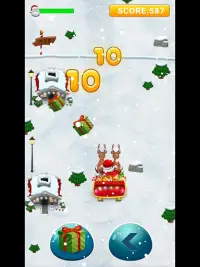 🎅 Santa Christmas Run - Xmas Reindeer Rush Game Screen Shot 4
