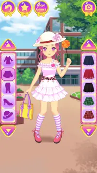 Anime Schulkleider Anziehspiel Screen Shot 10