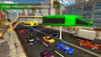 Gyroscopic Elevated Bus Driving Simulator Screen Shot 1