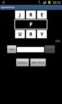 Spellathon Puzzle & Scrabble Helper Screen Shot 0