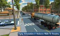 City Milk Transport Simulator: Cattle Farming Screen Shot 2