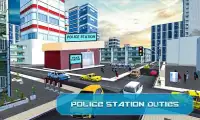 ciudad policía relato manejo juego: policías coche Screen Shot 4