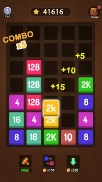 Merge Block-Puzzle games Screen Shot 4