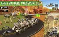 US Army Cargo Transport Truck Driving Simulator Screen Shot 4
