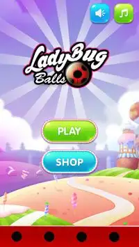 Lady bug Candy Balls Screen Shot 0