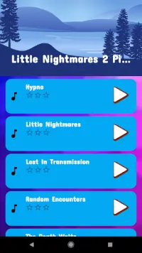 Little Nightmares 2 Piano Tiles Game Screen Shot 1