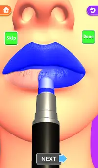 Labbra fatte! Soddisfacente gioco 3D ASMR Lip Art Screen Shot 20