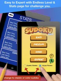 Sudoku 2in1 - juego de lógico Screen Shot 8