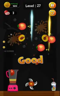 Crazy Juice Fruit Master: Fruit Slasher Ninja Game Screen Shot 6