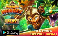 Jungle Monkey Run Adventure Game Forest Run Screen Shot 5
