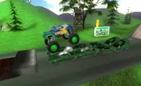 Big Monster Truck Racing 3D Screen Shot 2