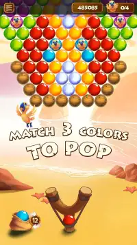 Bubble Shooter Paradise Rescue Screen Shot 0