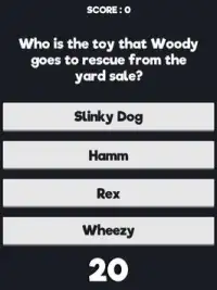 Trivia for Toy Story Screen Shot 0