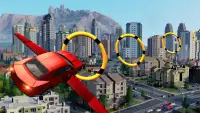 Flying Car Game - Prado Car Paradahan Mga Laro 3D Screen Shot 13