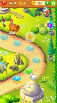 Pb Garden Tales | Puzzle Game | Colorful match 3 Screen Shot 0