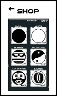 Black and White - Minimalist Endless Runner Game! Screen Shot 1