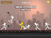 Stick Ninja: Stickman Savaşı Screen Shot 1